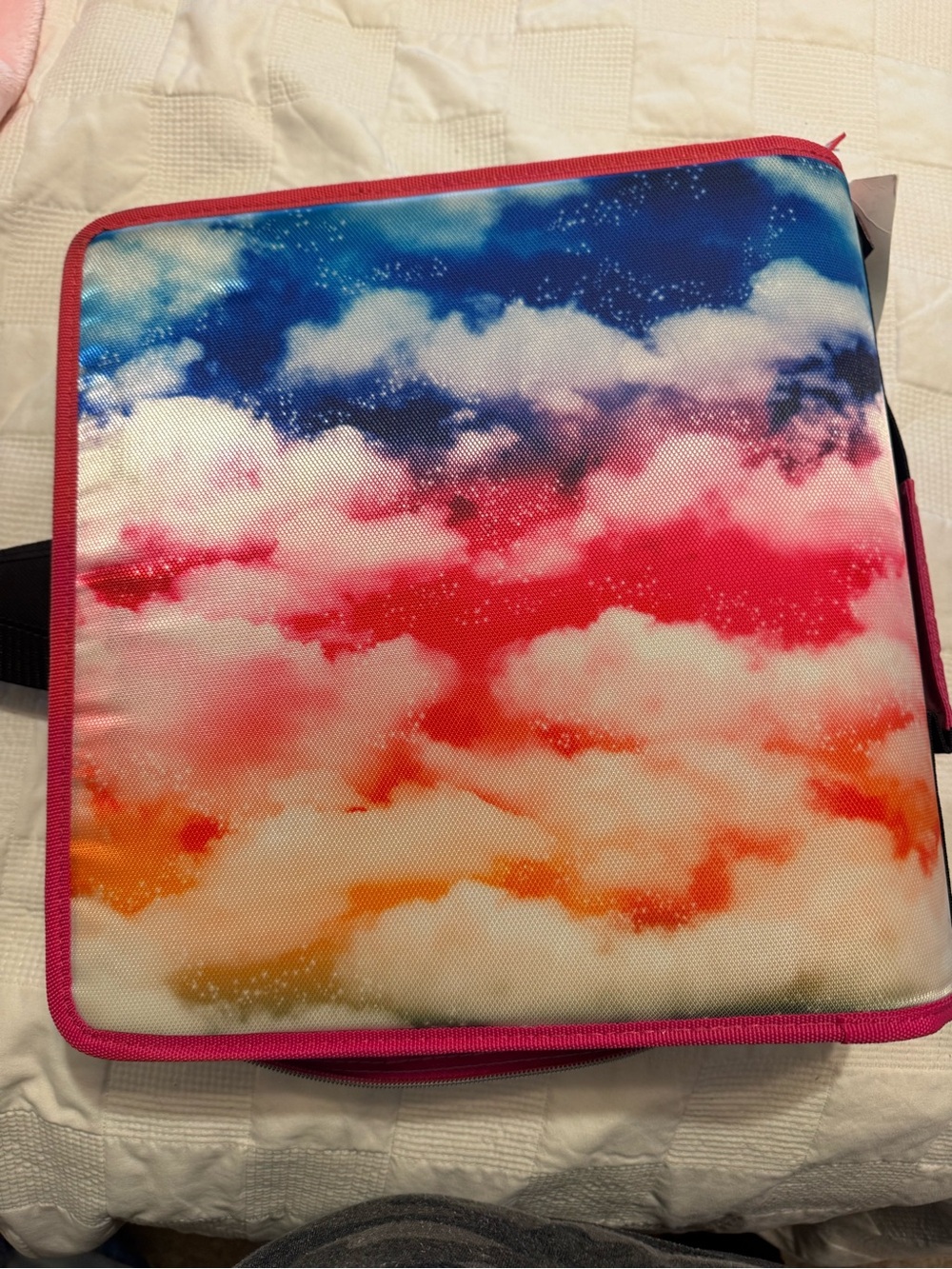 Case-it The Mighty Zip Tab 3" Capacity Kids Binder - Pink Blue Multi - Picture 4 of 7